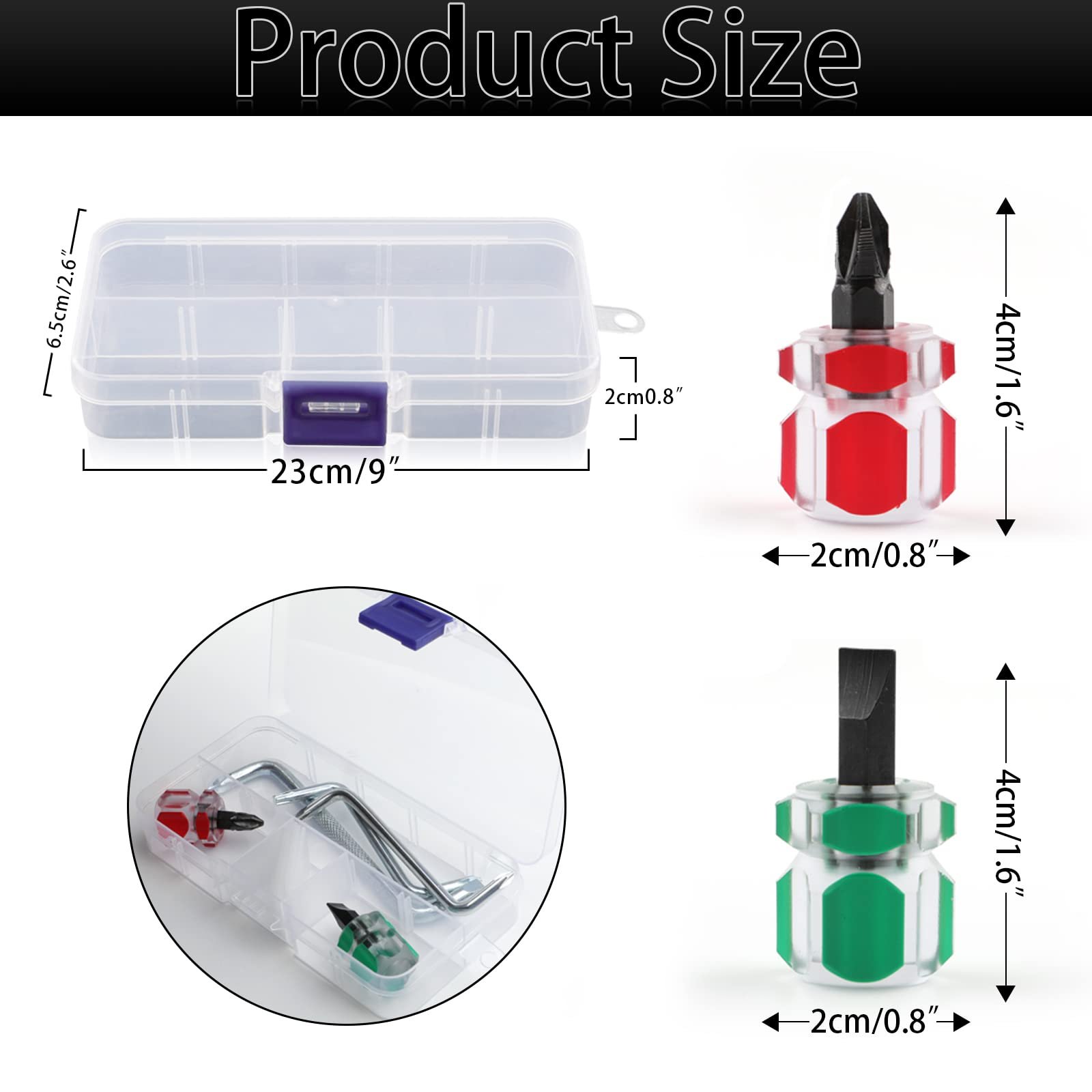 Набір викруток XXX Z Type Offset Double Sided Mini Small 5 шт., фото №2