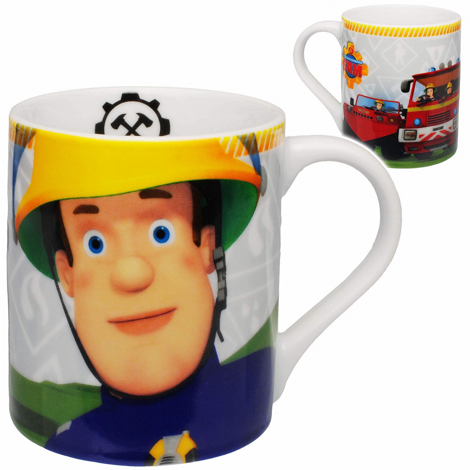 Дитяча Кружка Fireman Sam Jones Порцеляна Кераміка, фото №1