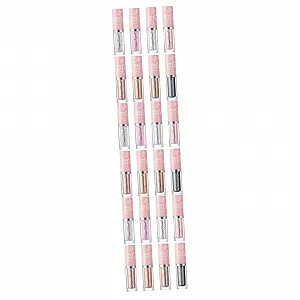 Рідкі тіні minkissy металік з блискітками - Фото 1