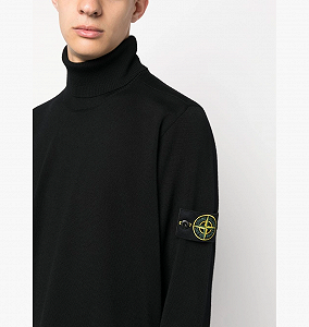 Джемпер STONE ISLAND Patch Turtleneck XXL synthetic.ua - Фото 1