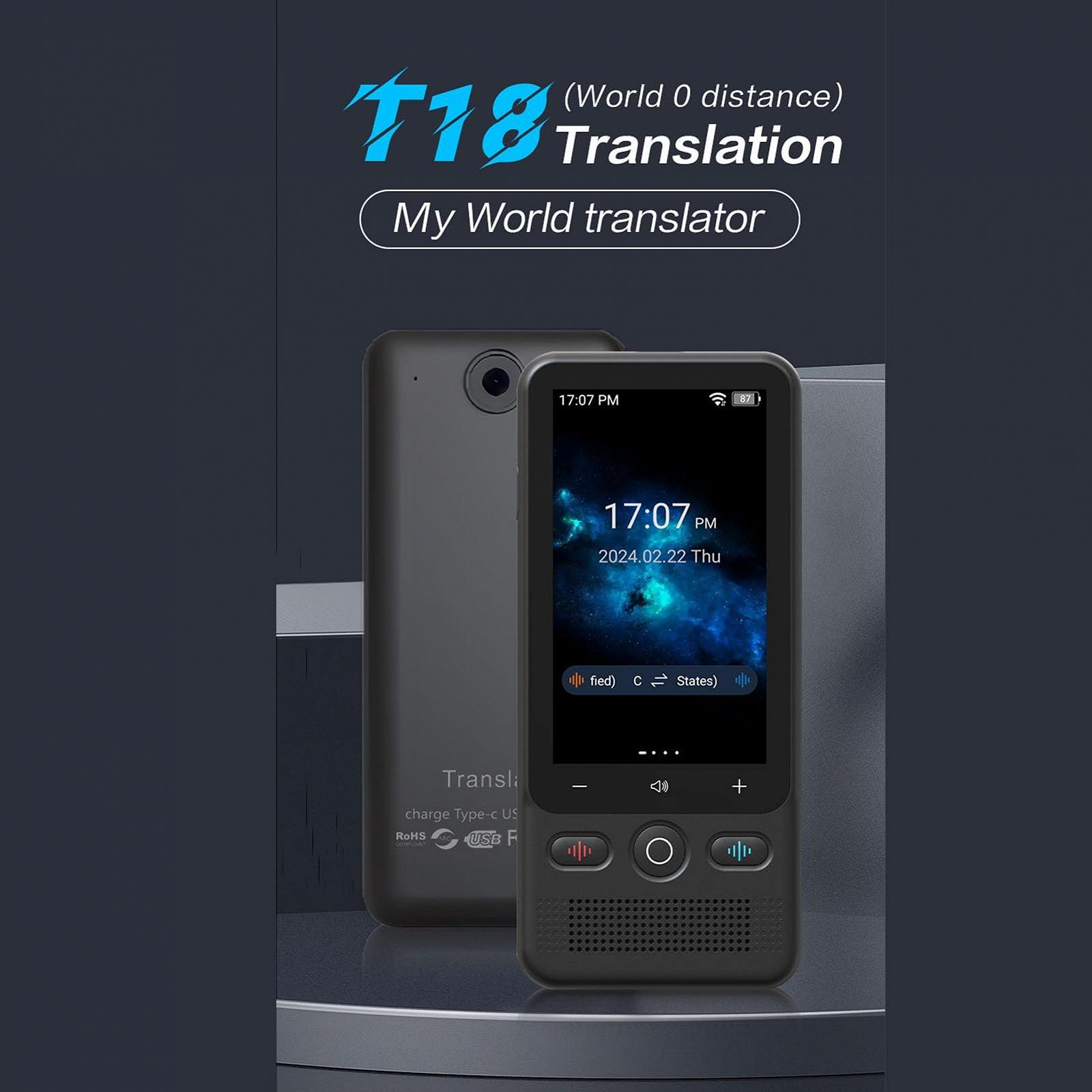 Переводчик языка Bewinner 160 языков с экраном 2,8 дюйма, фото №4