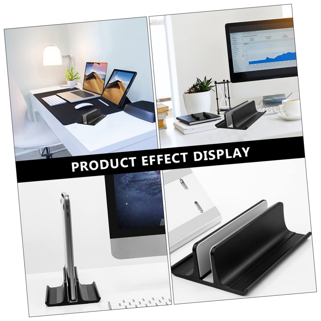 Підставка Тип Homoyoyo Алюмінієвий сплав для охолодження ноутбука Нековзна для покращеного розсіювання тепла для столів, фото №3