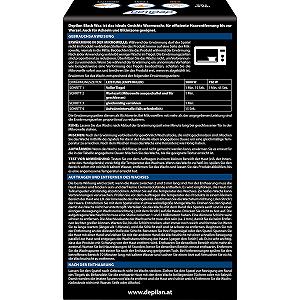 Гарячий віск Depilan Black Wax для обличчя, бікіні та пахв 100 г чорний synthetic.ua - Фото 1