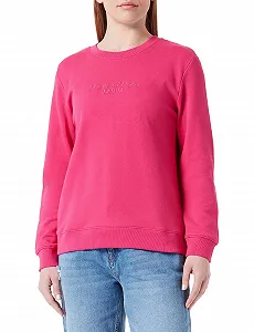 Свитшот Marc O'Polo Denim Basic Fit с круглым вырезом - Фото 1