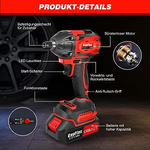 Шуруповерт Бесщеточный Аккумуляторный Набор 21 В synthetic.ua - Фото 1