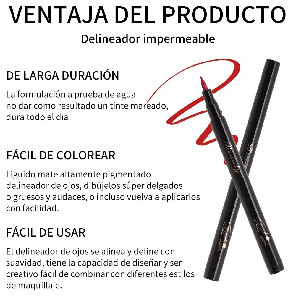 Жидкая Подводка Sonew Красный, фото №2 Жидкая Подводка Sonew Красный, фото №2