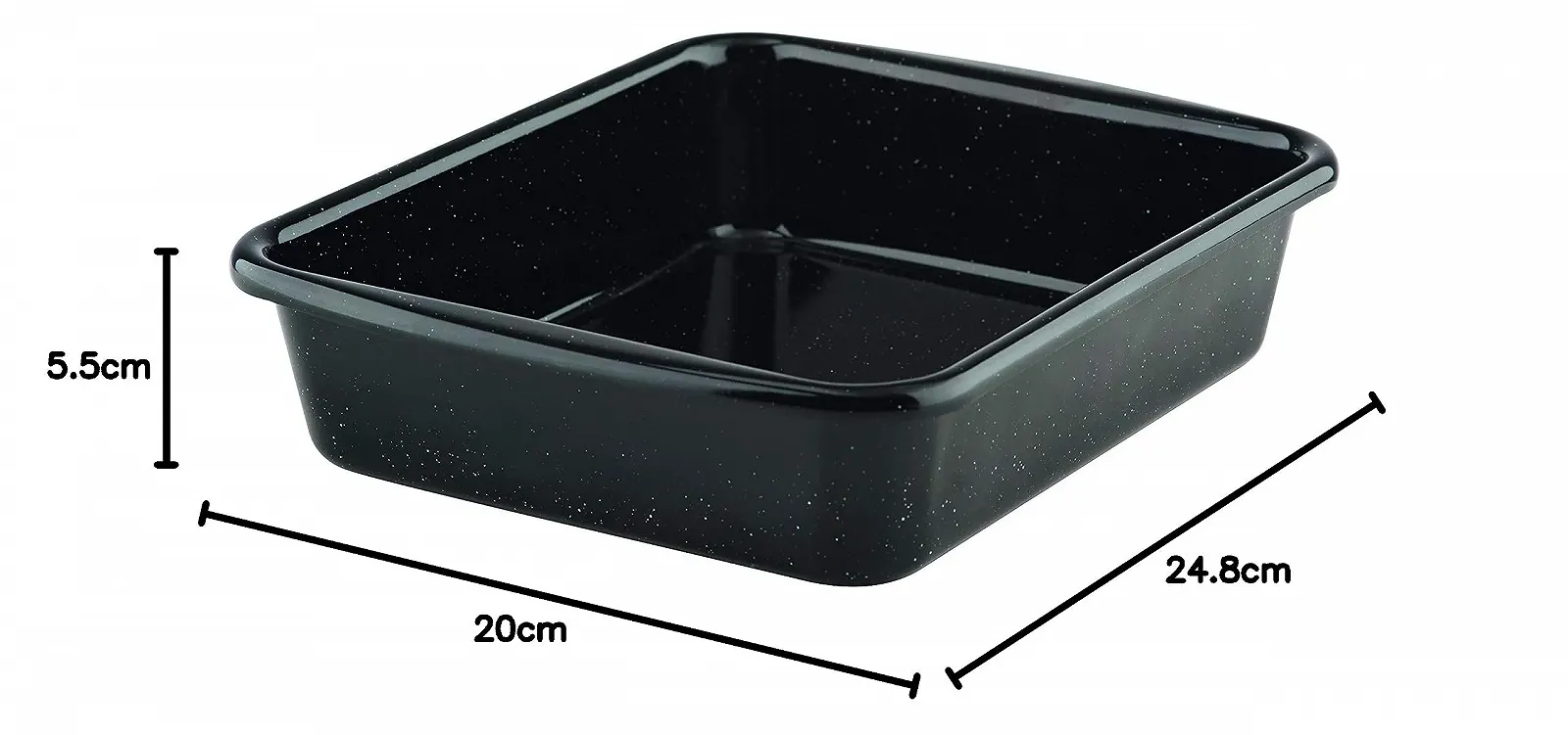 Форма для випікання Riess Classic-Fry 0397-022 24.8 см Чорна, фото №5