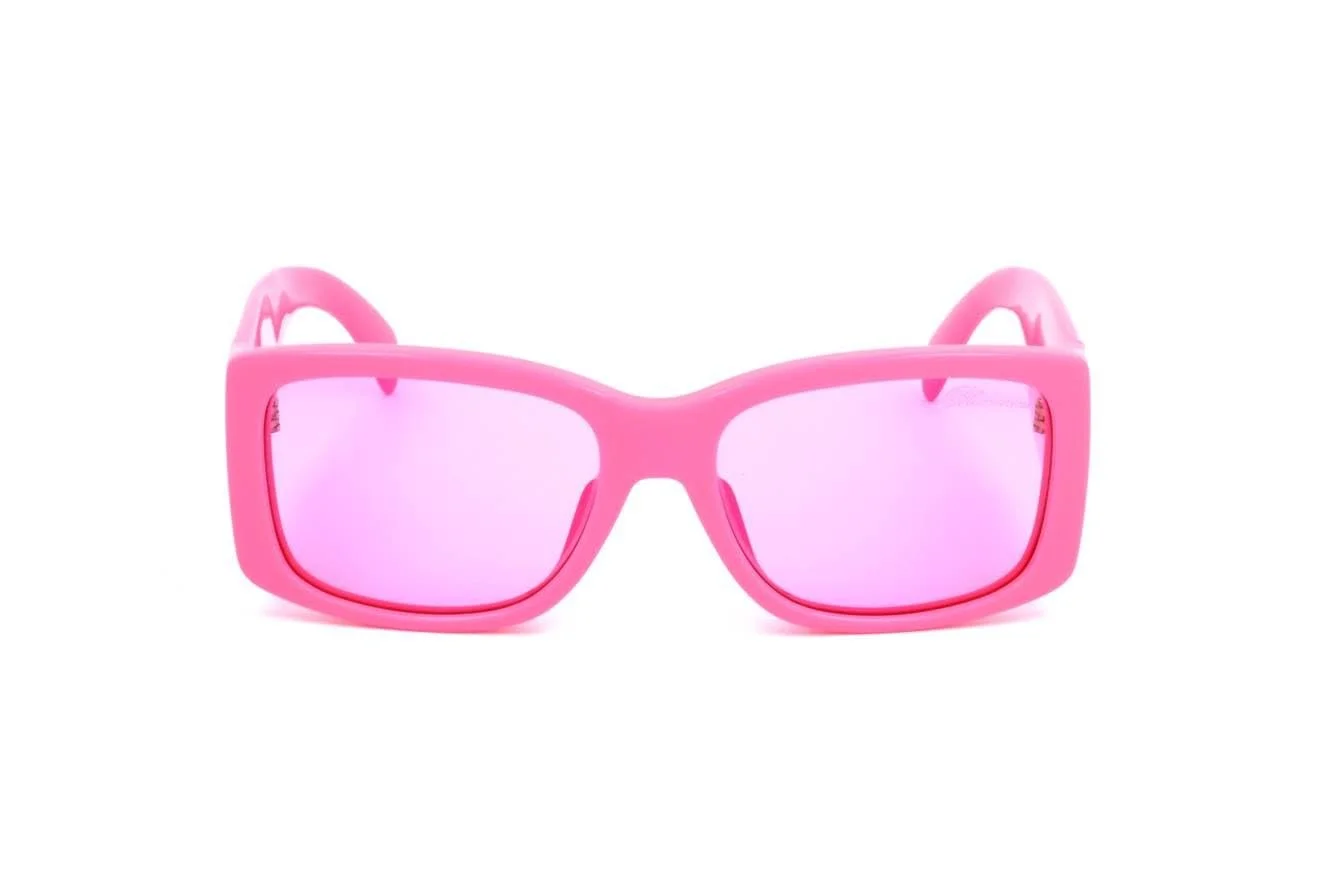 Солнцезащитные очки Blumarine SBM800 ATEX Розовый Неон, фото №2
