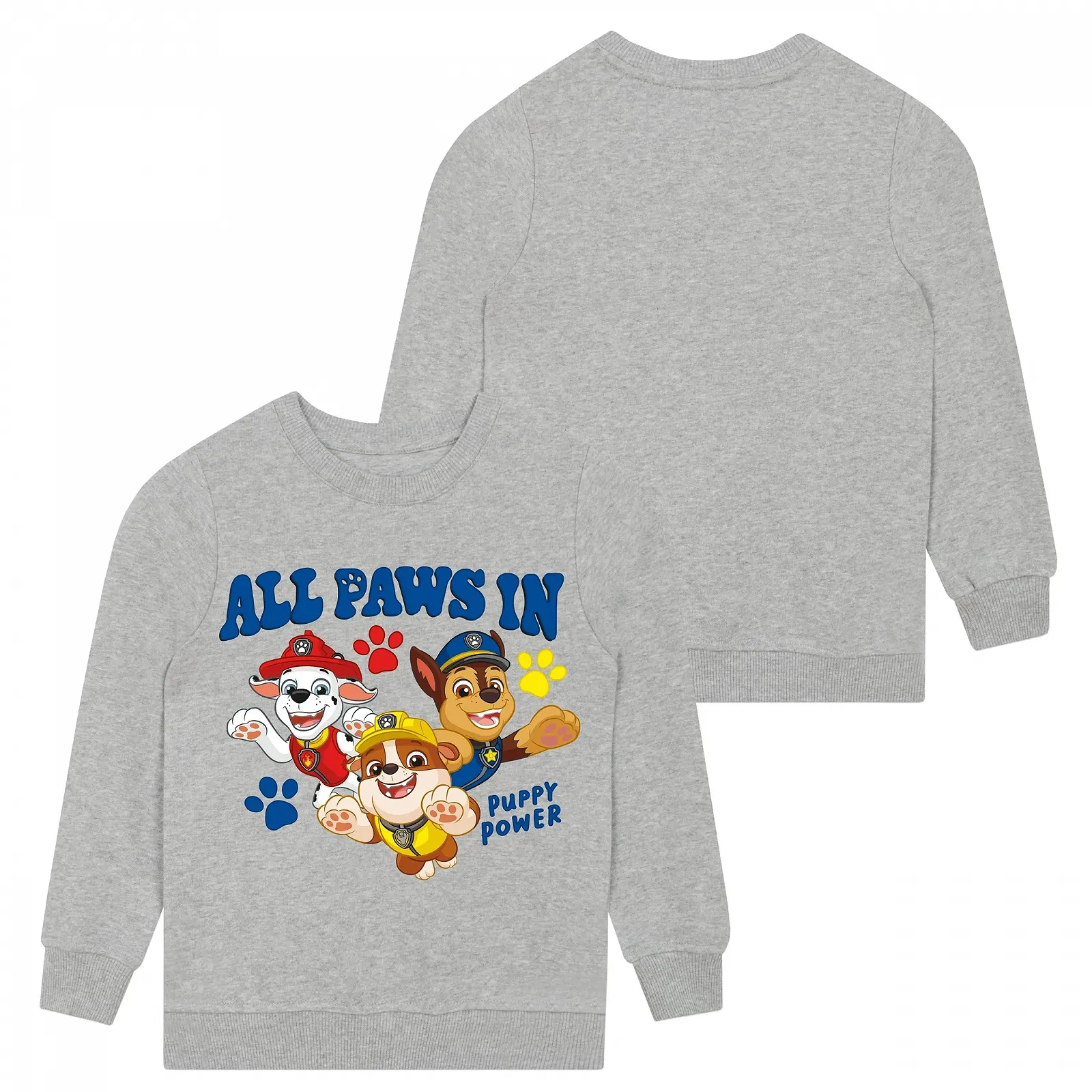 Світшот PAW PATROL Rubble, Marshall і Chase для хлопчиків Бавовняний дитячий одяг, фото №6 Світшот PAW PATROL Rubble, Marshall і Chase для хлопчиків Бавовняний дитячий одяг, фото №6