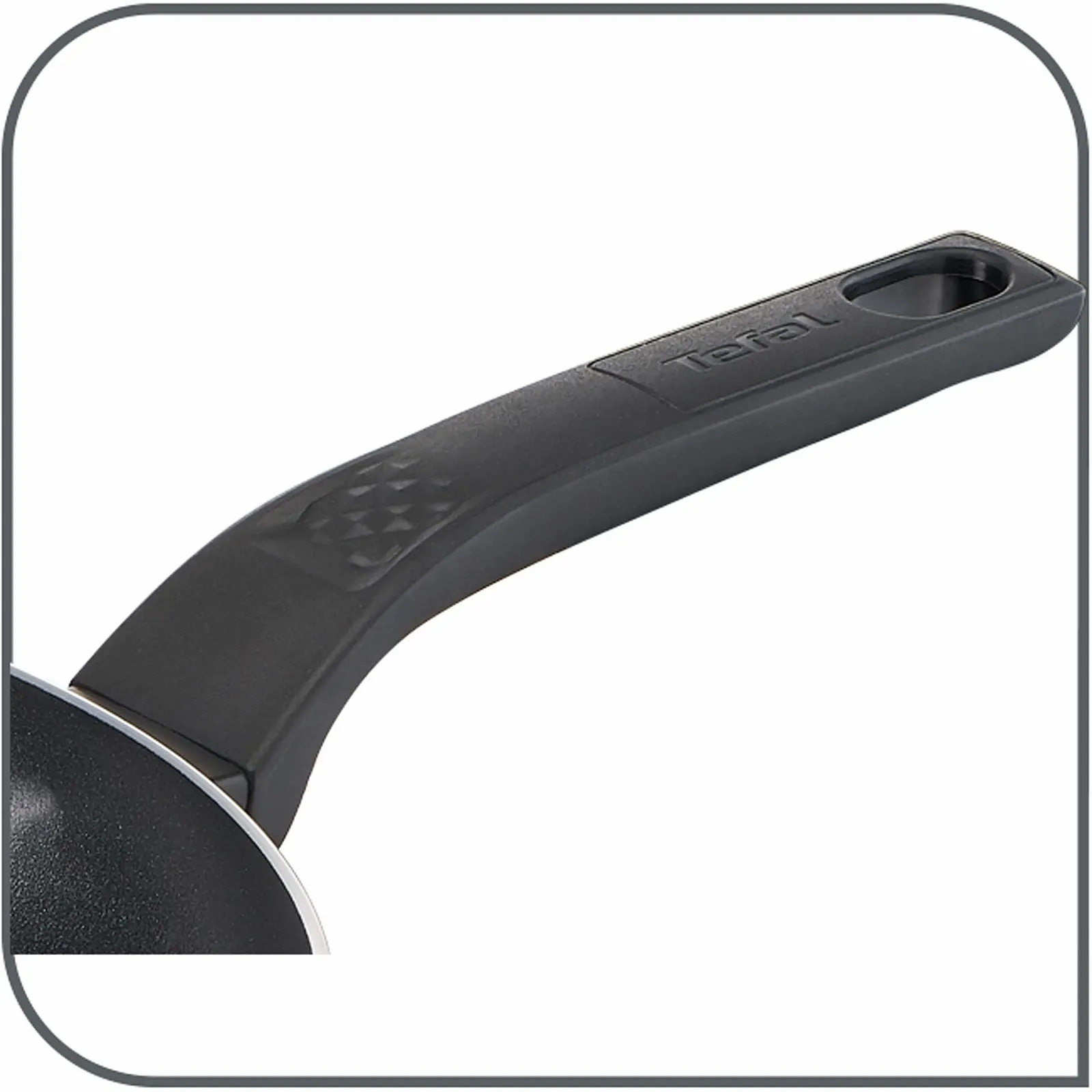 Сковородка Tefal Easy Cook & Clean B55519, 28 см, Черный, фото №2