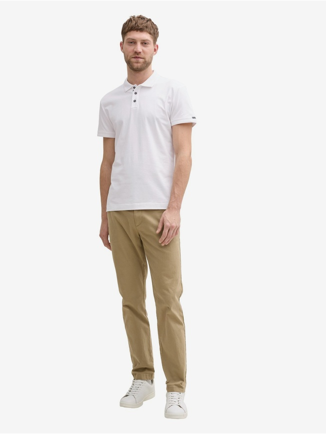 Поло Men's Polo 1045630-20000 Tom Tailor Білий M, фото №4