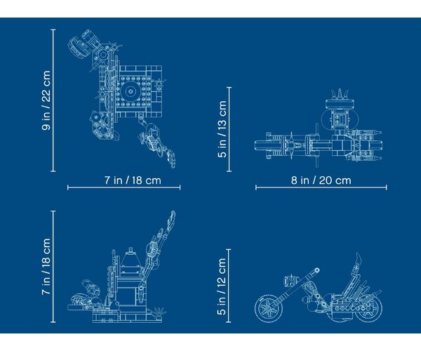 Конструктор LEGO Overwatch Крысавчик и Турбосвин (75977), фото №6 Конструктор LEGO Overwatch Крысавчик и Турбосвин (75977), фото №6