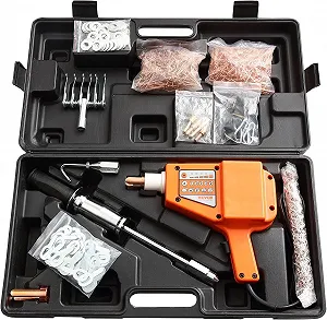 Комплект для видалення вм'ятин на кузові VEVOR Tire Nail Work / 800 Вт / 230V 50Hz / 5 режимів зварювання / Жовтий - Фото 1