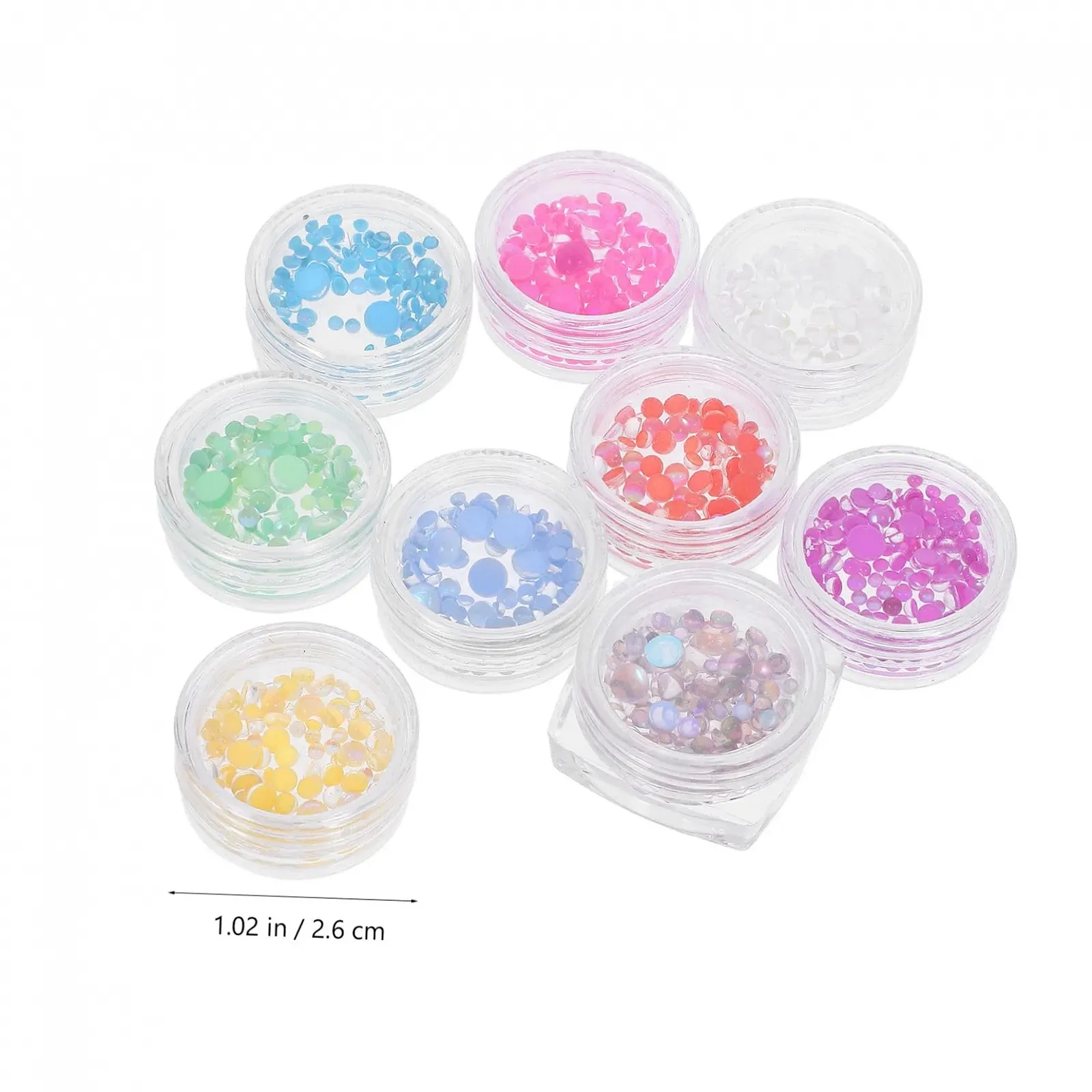 Украшения для ногтей Набор бусин для макияжа Aurora Бусины для ногтей Iridescent Mermaid Bubble Полукруглые жемчужные украшения Мини-аксессуары Стекло, фото №3 Украшения для ногтей Набор бусин для макияжа Aurora Бусины для ногтей Iridescent Mermaid Bubble Полукруглые жемчужные украшения Мини-аксессуары Стекло, фото №3