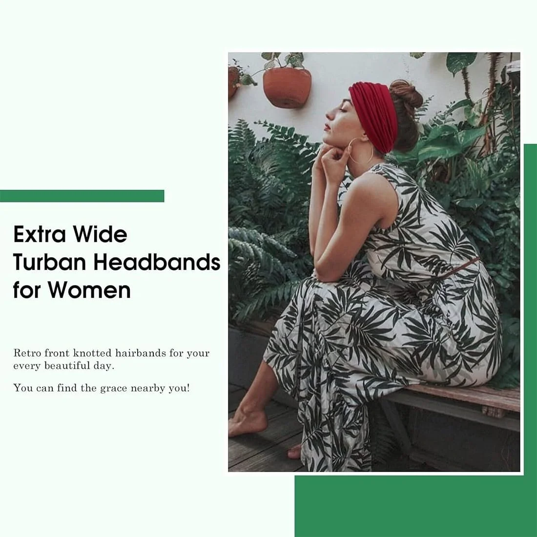 Пов'язка на голову літня для жінок, фото №5