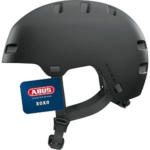 Шолом ABUS XOXO City, для скейтборду, велосипеда, самоката, з оптимізованою підкладкою для підборіддя, для підлітків та дорослих - Фото 1