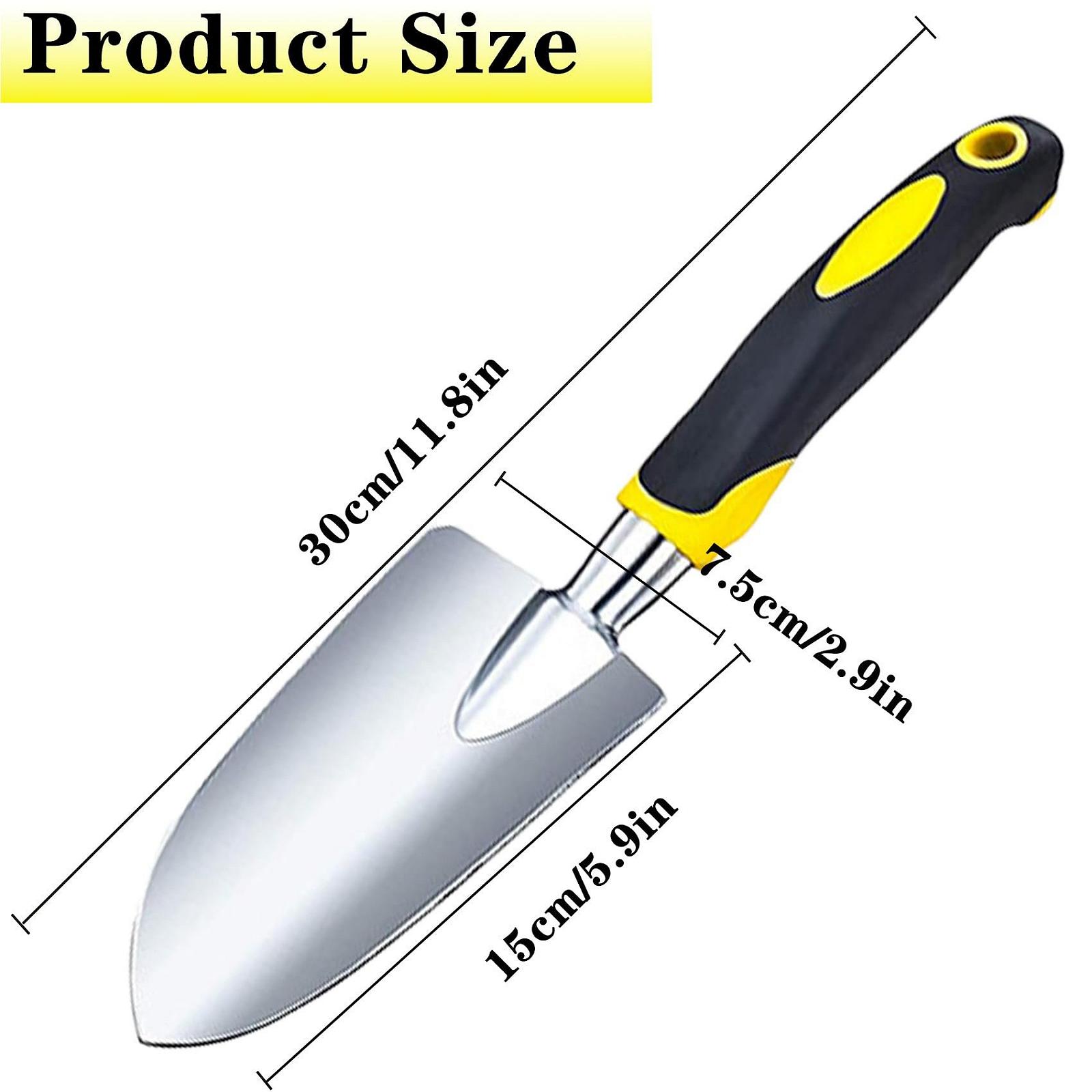 Садовая Лопатка Ручная Садовая Кельма Прочная с Эргономичной Ручкой для Садоводства для Раскопок Почвы, Посадки и Пересадки, фото №2