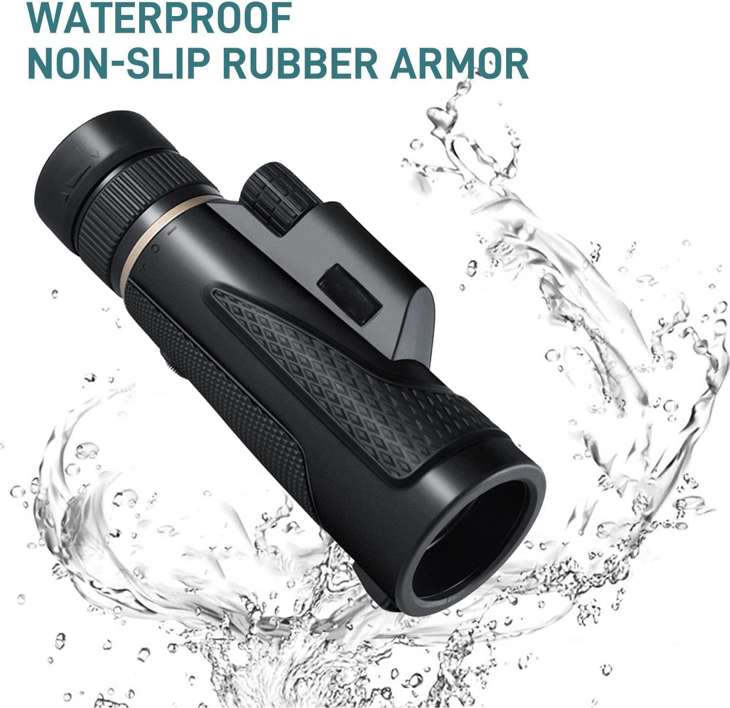 Монокуляр TELESKOP 10–30x42 з тримачем для телефону і штативом Компактний Легкий Водонепроникний, фото №3