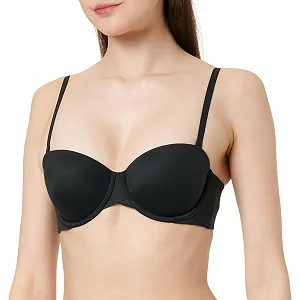 Купити Бюстгальтер Calvin Klein без бретелей із легким підкладом Black 75A - Фото 1 Бюстгальтер Calvin Klein без бретелей із легким підкладом Black 75A - Фото 1