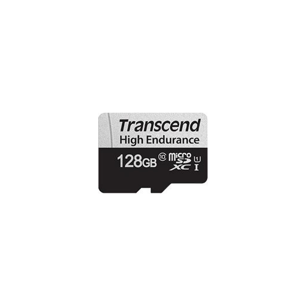 Карта памяти Transcend 128gb microSDXC Class 10 UHS-I U1 High Endurance TS128GUSD350V, фото №2
