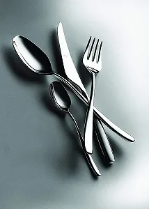 Набор столовых приборов Mepra Avanguardia Ice, серебряный synthetic.ua - Фото 1