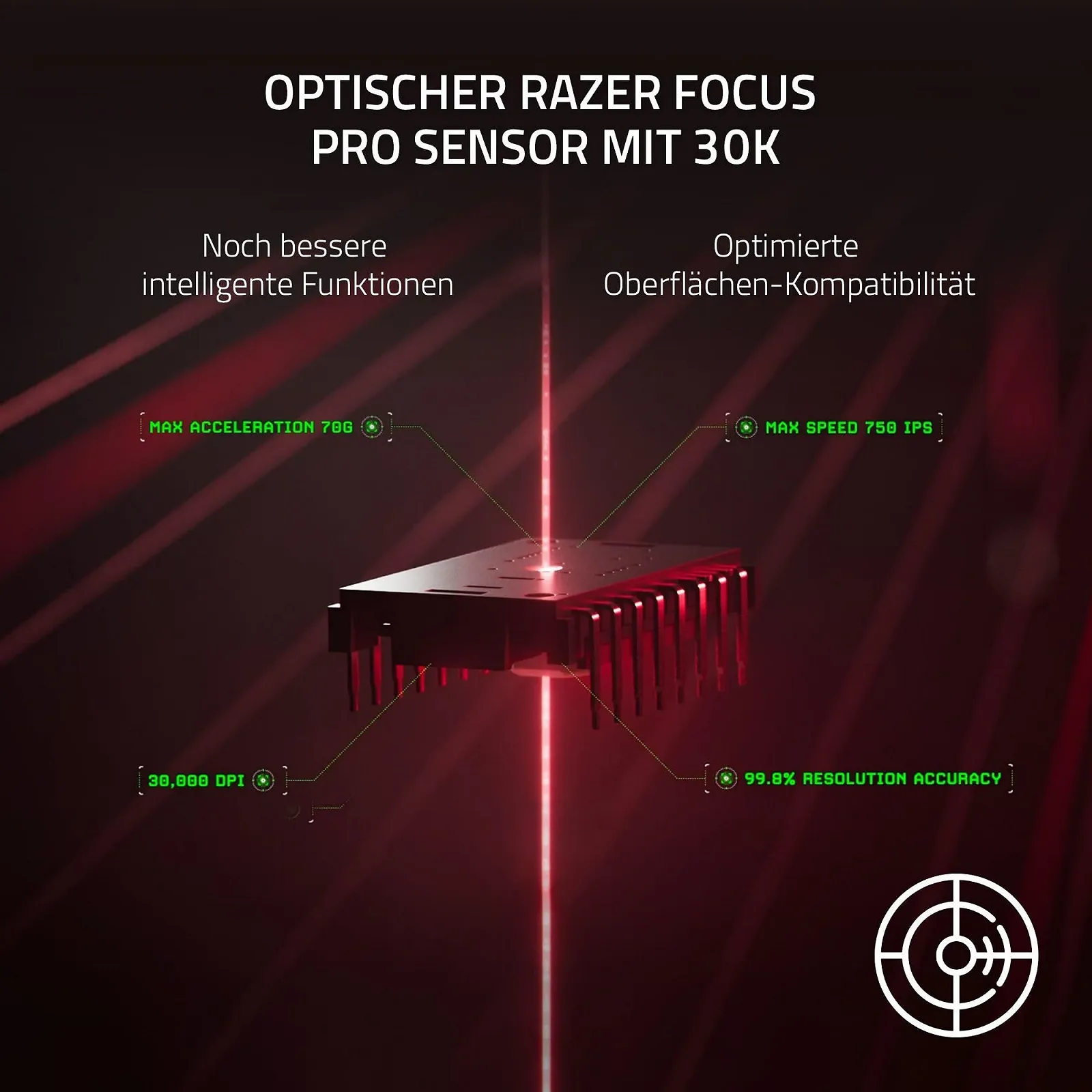 Мышь Razer DeathAdder V3 Pro Беспроводная Эргономичная Esports 64 г, Focus Pro 30K Optical Sensor, Mouse Switch Gen-3, HyperSpeed Wireless, белая, фото №6