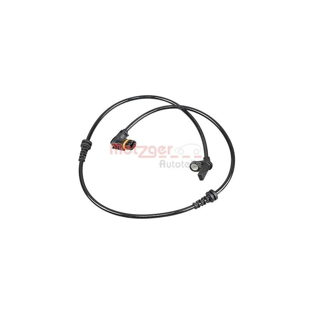 Датчик частоти обертання колеса METZGER 09001440 для MERCEDES-BENZ, передня вісь зліва, фото №1