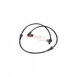 Датчик частоты вращения колеса METZGER 09001440 для MERCEDES-BENZ, передняя ось слева - Фото 1