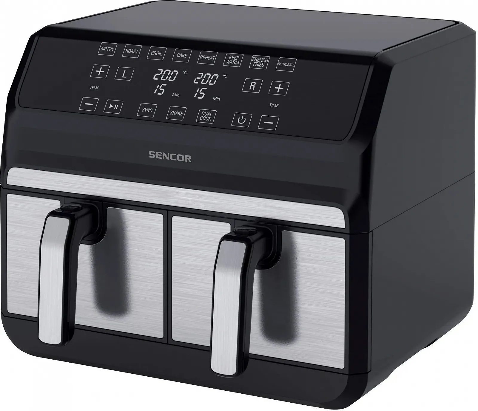 Мультипіч Sencor Double Compartment 8 л 1700 Вт Сріблястий, фото №1 Мультипіч Sencor Double Compartment 8 л 1700 Вт Сріблястий, фото №1
