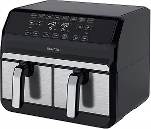 Купити Мультипіч Sencor Double Compartment 8 л 1700 Вт Сріблястий - Фото 1 Мультипіч Sencor Double Compartment 8 л 1700 Вт Сріблястий - Фото 1