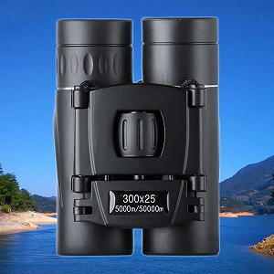 Бинокли XuNada Mini Portable HD Zoom 5000 м Мощные 300 x 25 с ночным видением - Фото 1