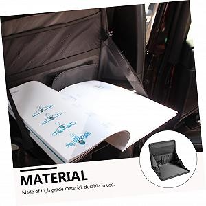 Столик для ноутбука в автомобіль Ciieeo 1 x складаний для ноутбуків та їжі, складана полиця для подорожей, роботи та їжі в машині, легкий та практичний synthetic.ua - Фото 1