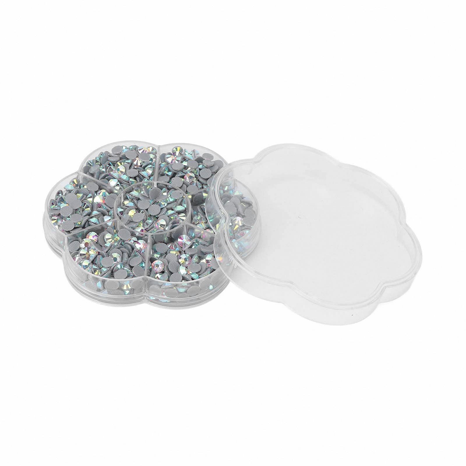 Стрази Скляні Emoshayoga JM201 White, 1000 шт, фото №6