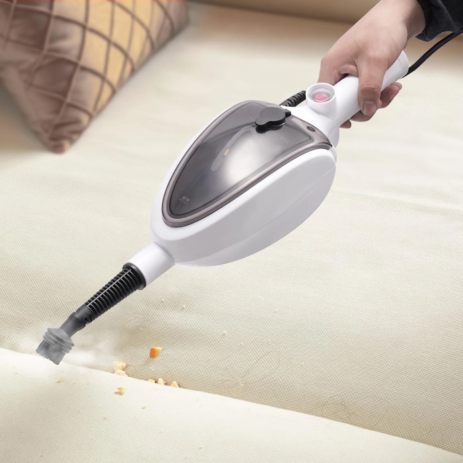 Парова швабра Electric Floor High Temperature з великим резервуаром для води, фото №8