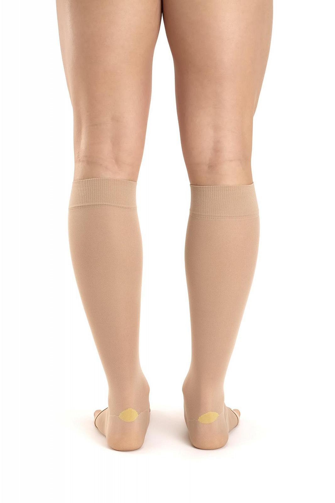 Чулки антиэмболические Relaxsan Antiembolism M0350A Компрессионные чулки до колена 18-23 мм рт.ст. Класс 1 K1 Телесный цвет, фото №5