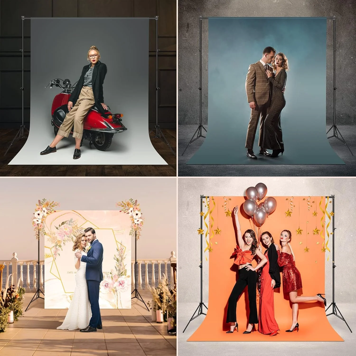 Тримач для фотофону OMBAR 2 x 3 м Чорний, фото №8 Тримач для фотофону OMBAR 2 x 3 м Чорний, фото №8