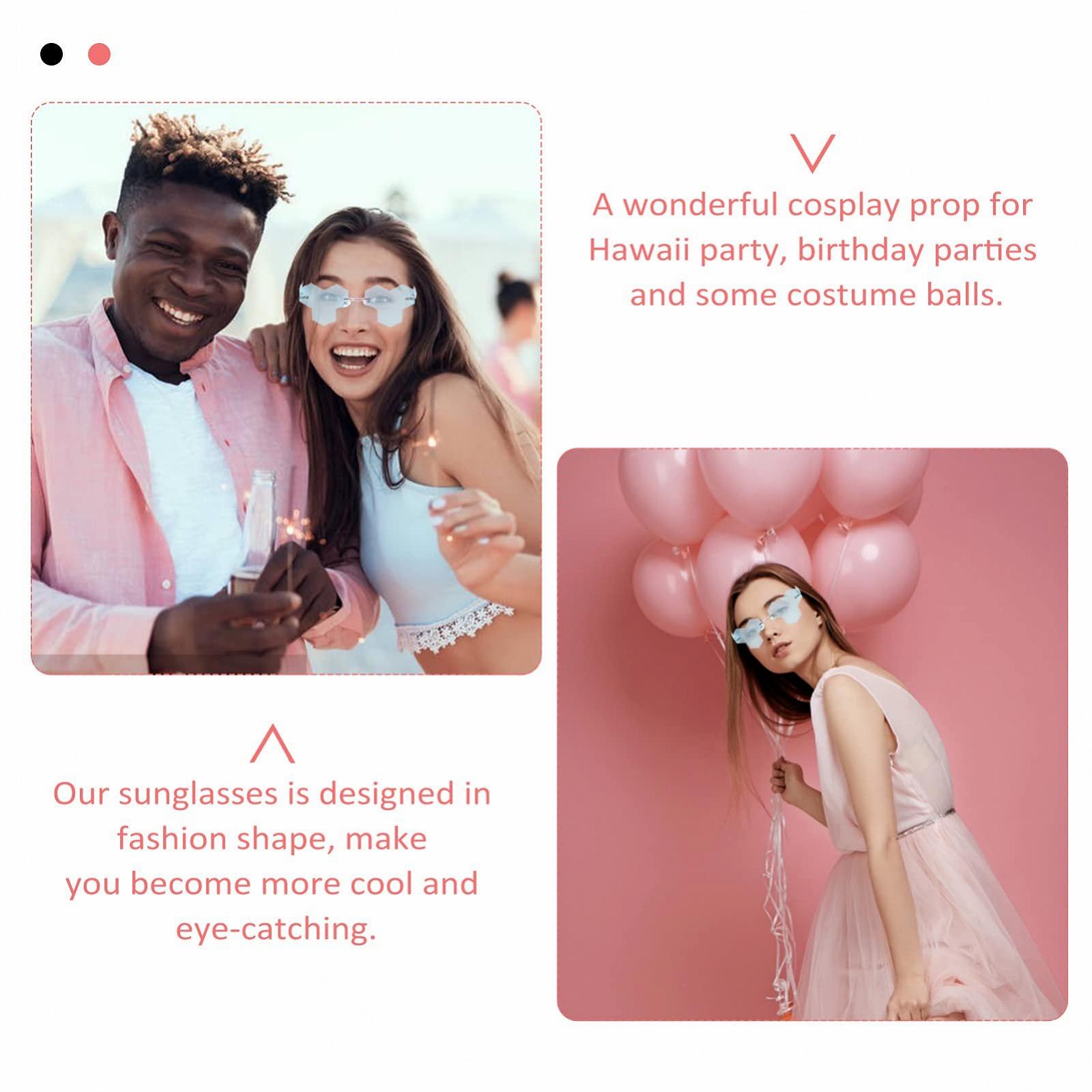 Сонцезахисні окуляри Без оправи PACKOVE 2 пари Великі, фото №4