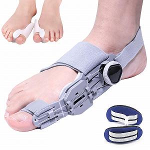 Шина для корекції Hallux Valgus Регульована шина з поворотним регулятором, силіконовий роздільник - Фото 1