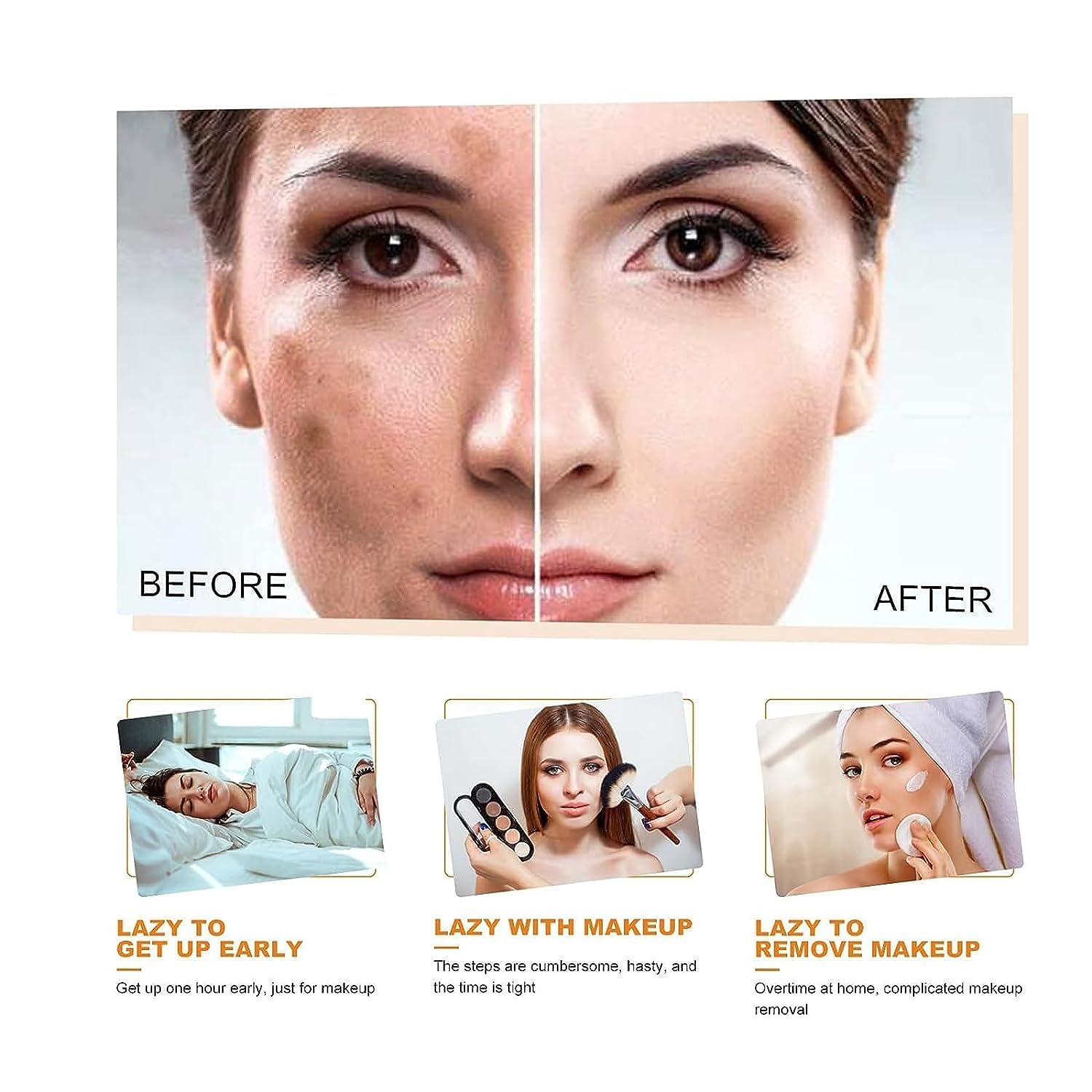 Крем Muson Magic Cream Collagen Hyaluron Foundation Light, фото №3