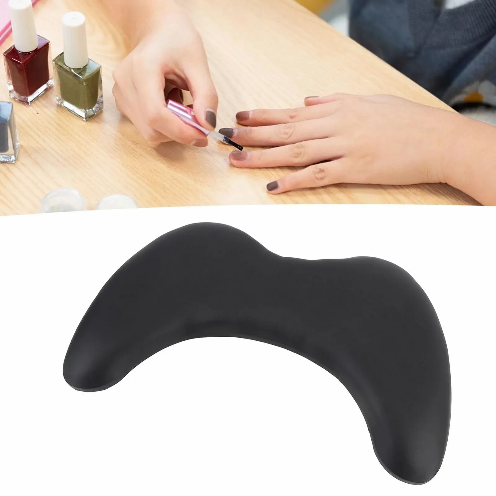 Підставка для рук майстра манікюру U-подібна знімна подушка, фото №3