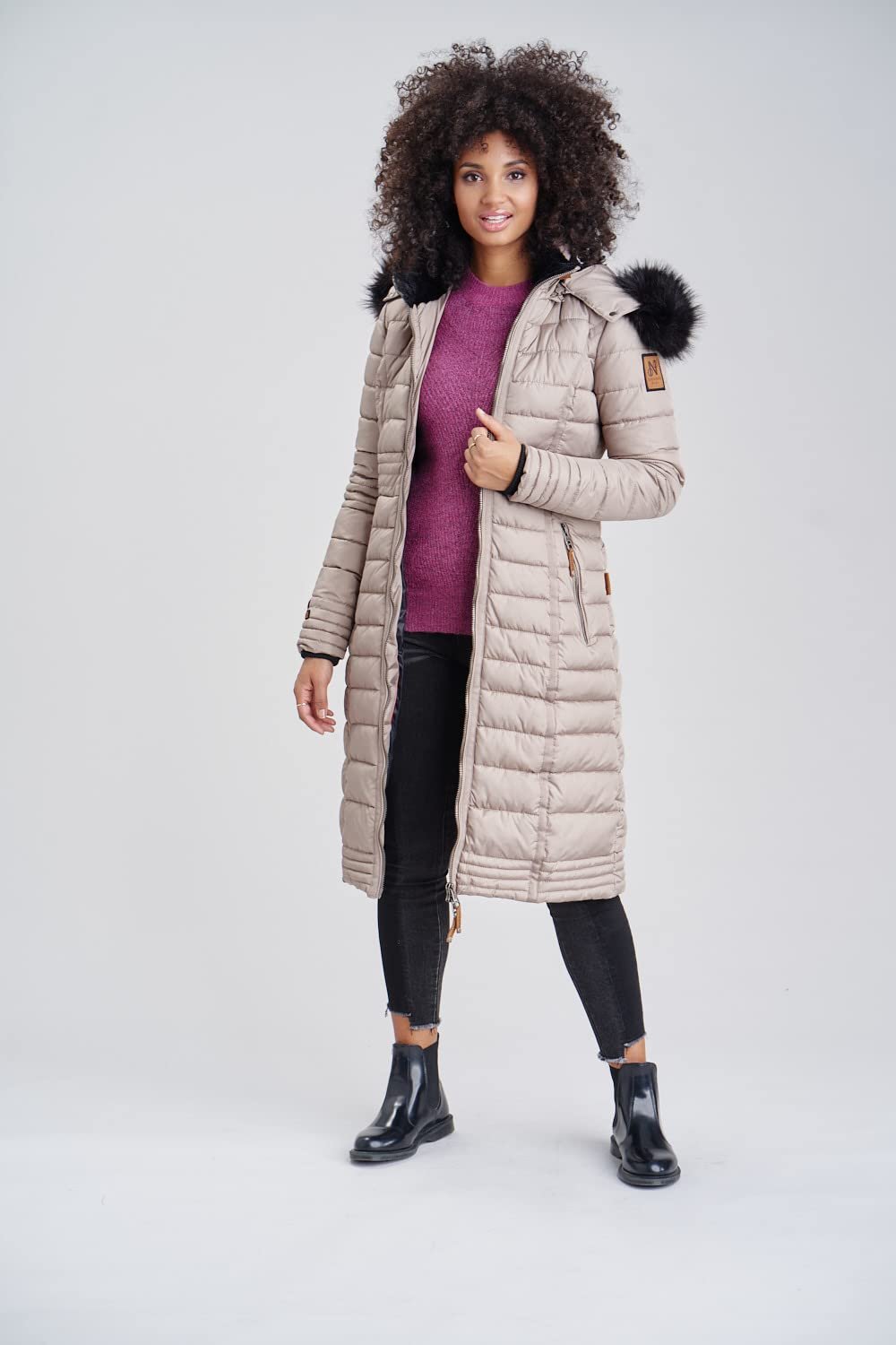 Жіноча зимова куртка Navahoo Umay, стьобана парка, фото №3 Жіноча зимова куртка Navahoo Umay, стьобана парка, фото №3