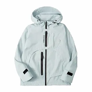 Ветровка детская Легкая ветровка дождевик для улицы для мальчиков Шерстяная куртка для прогулок Детская одежда Детские зимние куртки Детские куртки Рождественская одежда - Фото 1