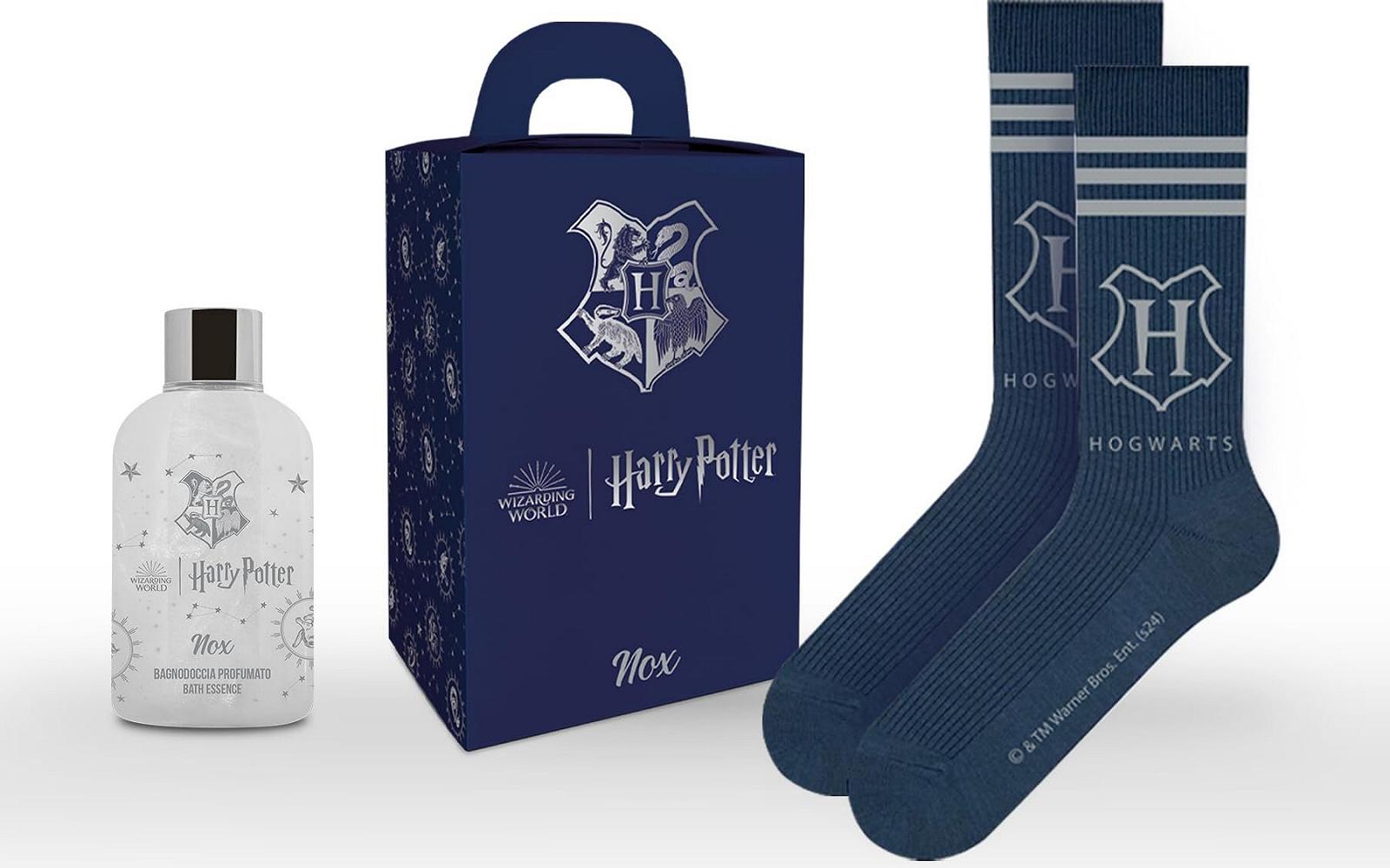 Подарочный набор Harry Potter Nox Мерцающий гель для душа 300 мл + Носки, фото №1