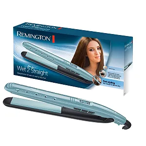 Випрямляч для волосся Remington Wet2Straight S7300 LCD 140-230°C для вологого та сухого волосся - Фото 1