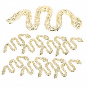 Украшения для ногтей Healeved Форма змеи 120 шт. Стразы для маникюра Блестящие аксессуары для дизайна элегантных ногтей и особых случаев - Фото 1