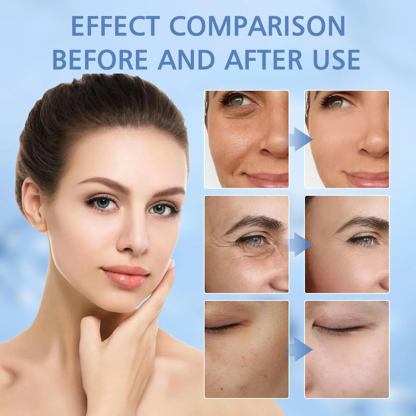 Набір з 4 корейських органічних колагенових масок для глибокого зволоження, фото №5