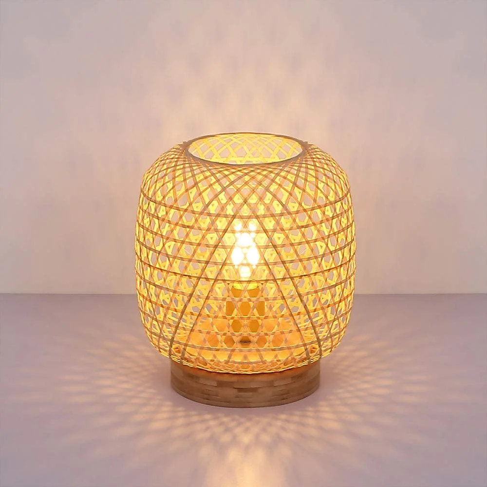 Настольная лампа Globo Bamboo 1x E27 Ø23.5 x 27 см Natural, фото №7