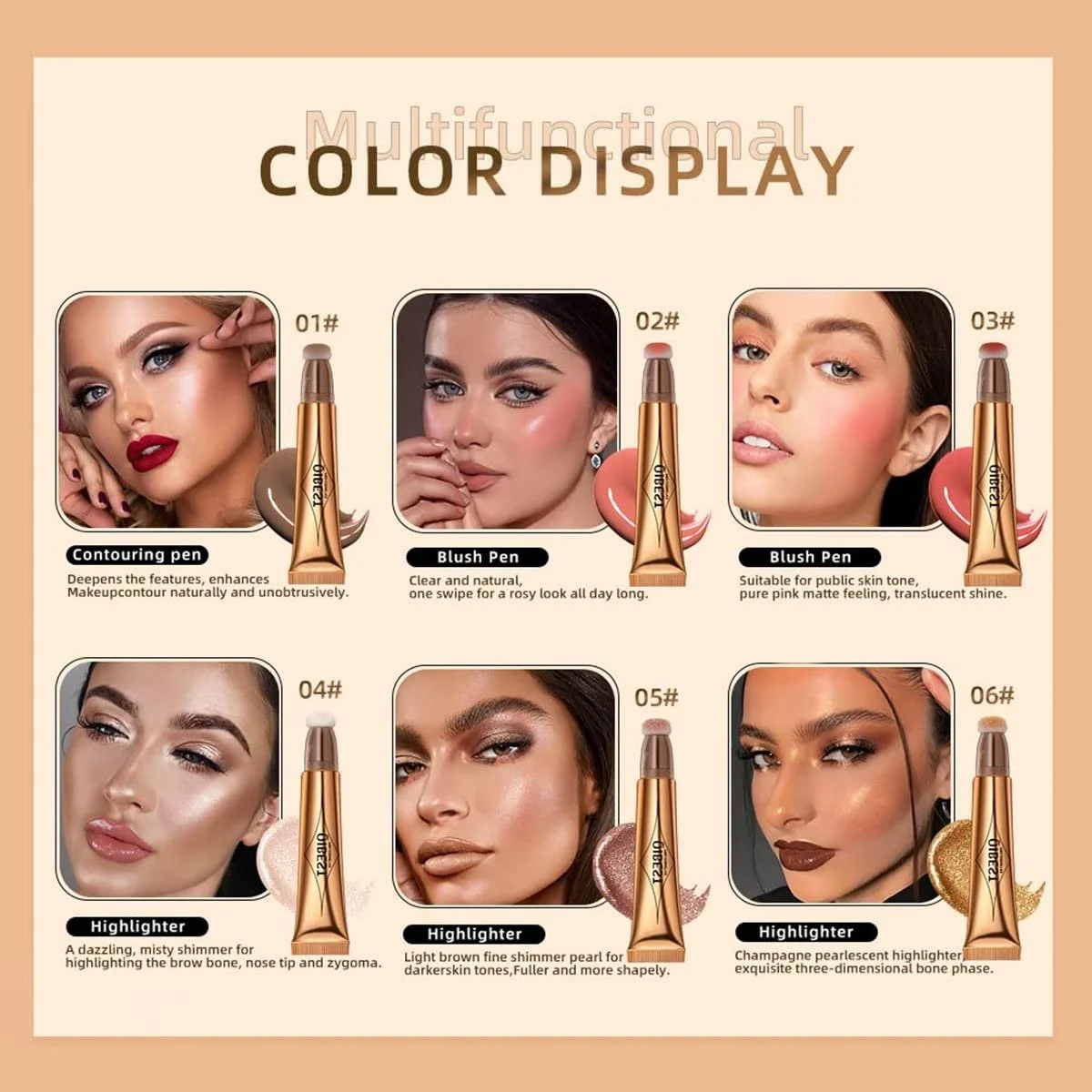 Контур Beauty Wall Тон 05# Rose, фото №6