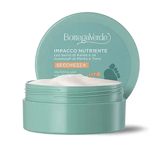 Питательный компресс для ног Bottega Verde с маслом ши и мятой 100 мл. synthetic.ua - Фото 1