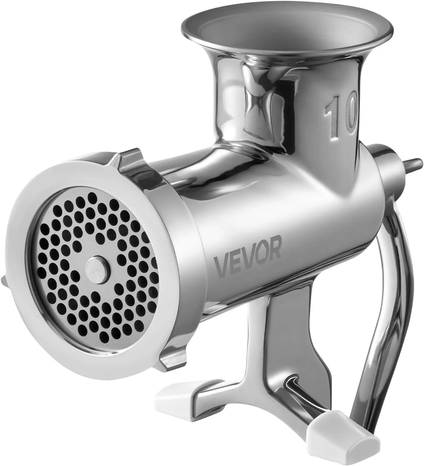 Ручна м’ясорубка VEVOR S#10 Silver, фото №3